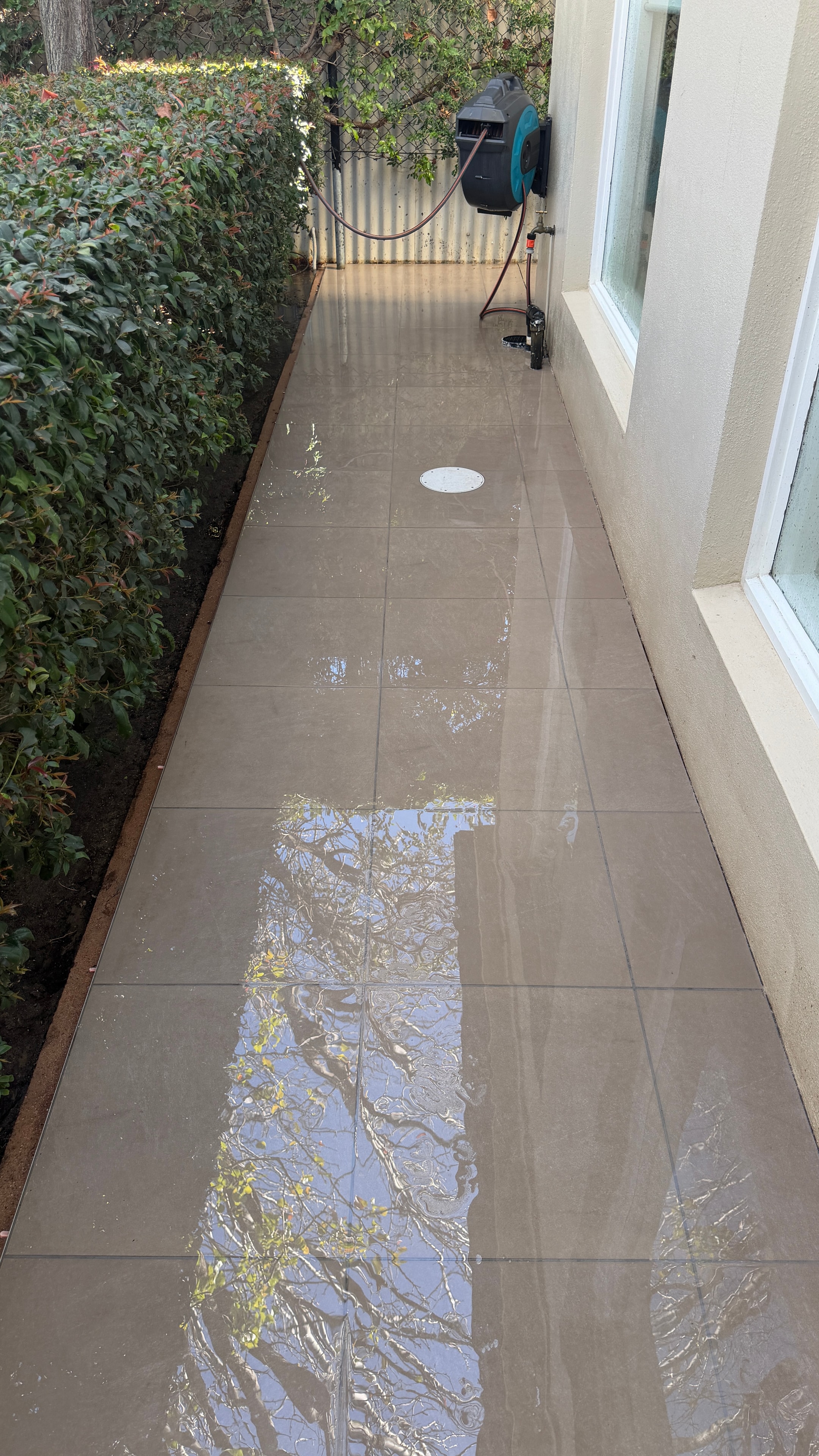 After — pressure cleaning - parkside